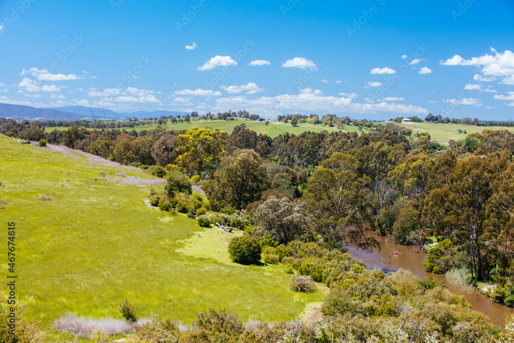Fotografie Mount Lofty Circuit Walk in Melbourne Australia