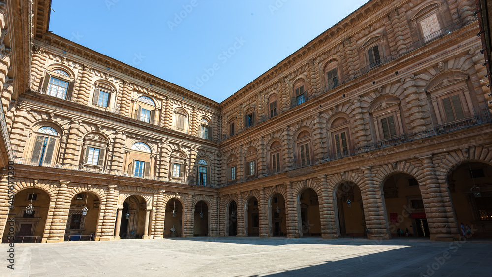 Florence Pitti Palace (Palazzo Pitti) is a Renaissance building. Palazzo Pitti is the largest museum in Florenc