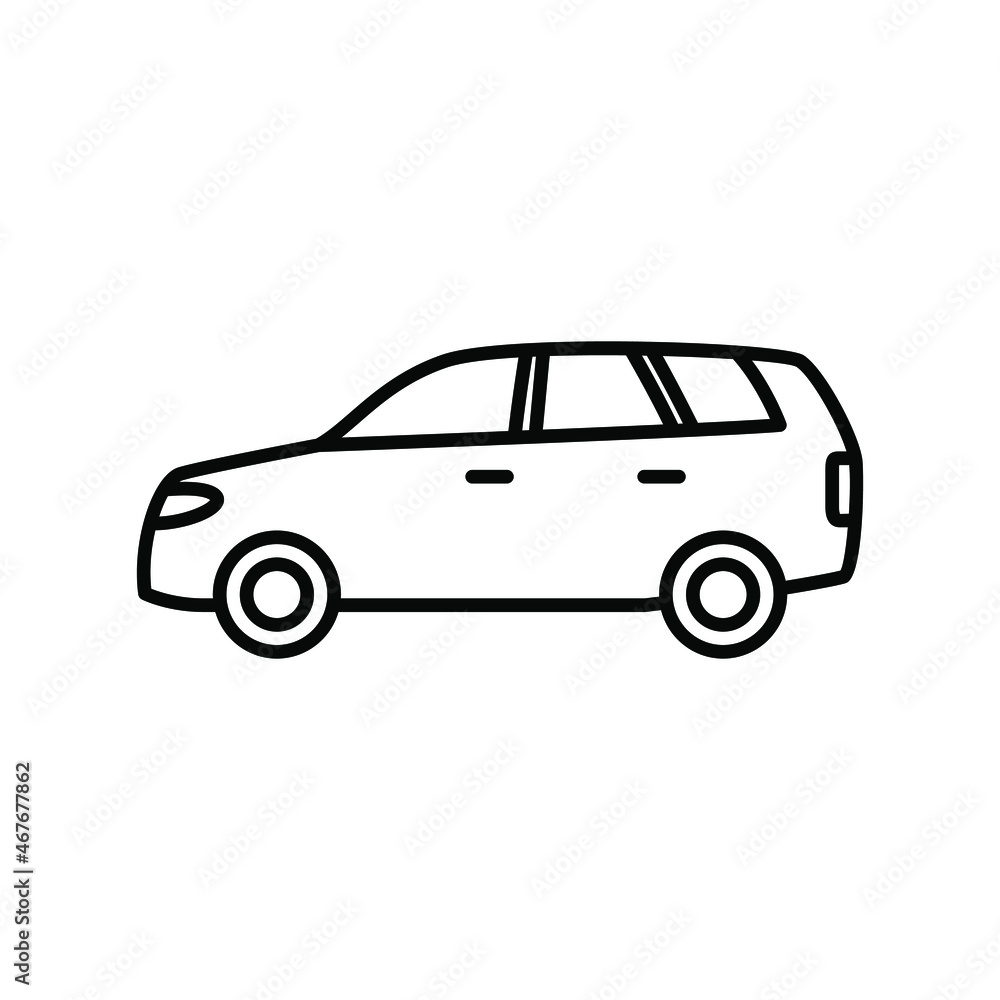 MPV car icon
