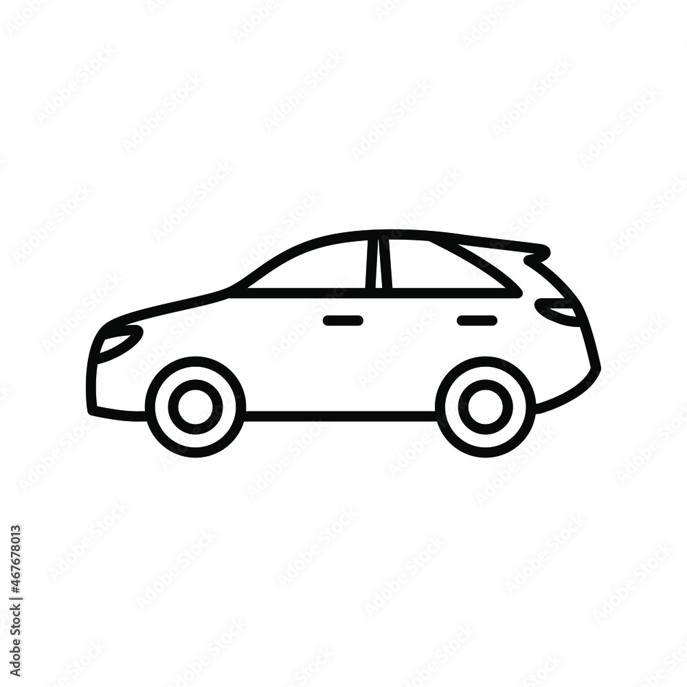 CUV car icon