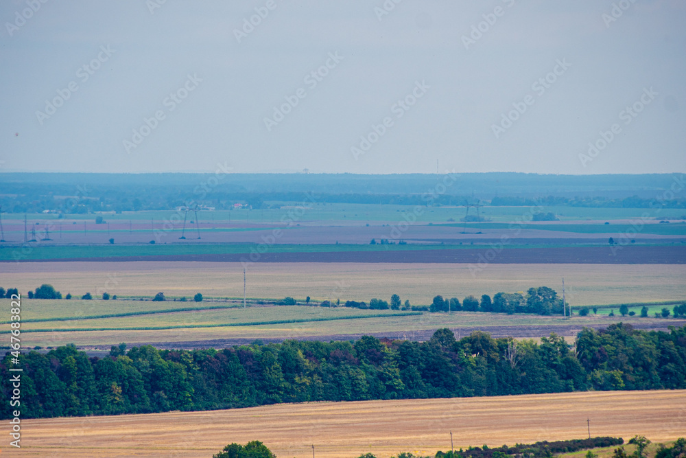 Obraz premium Landscape with fields