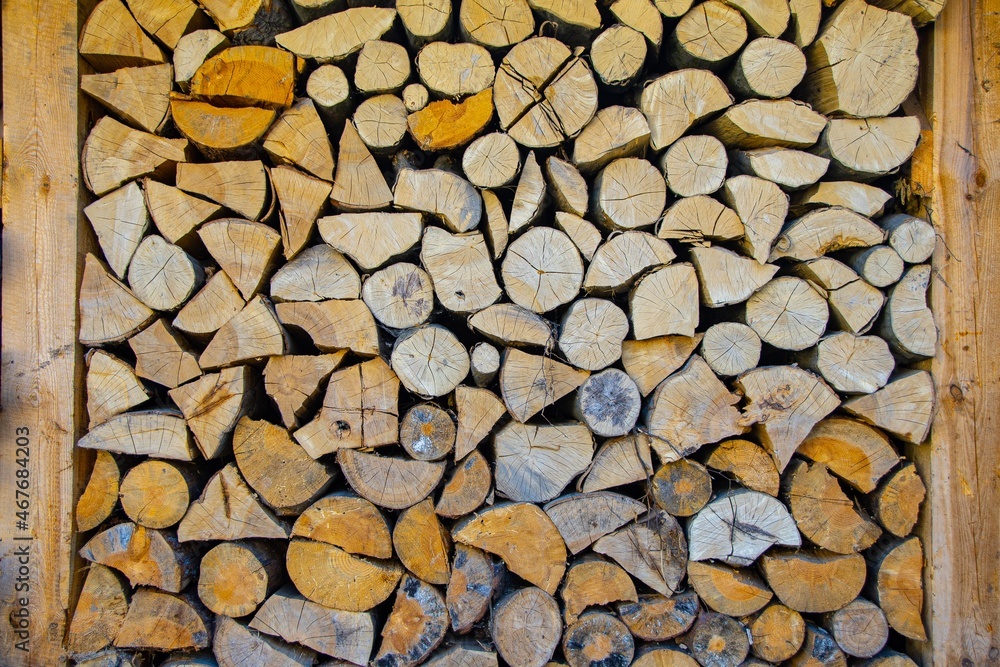Pile of firewood