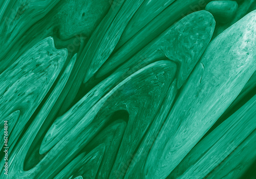 Fondo verde esmeralda acuático con piedras photo