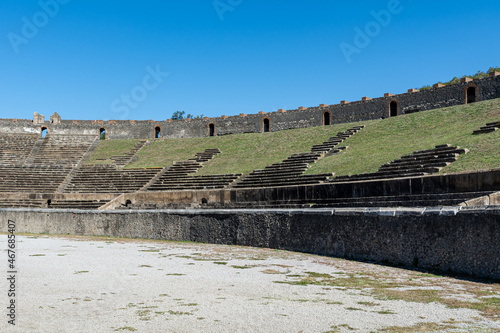 view of an ancient theater