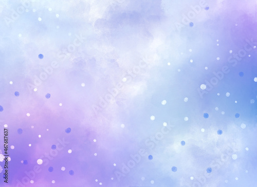 blue spotted cute abstract naive childish background