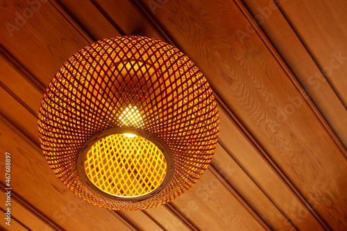 lamp on the wall