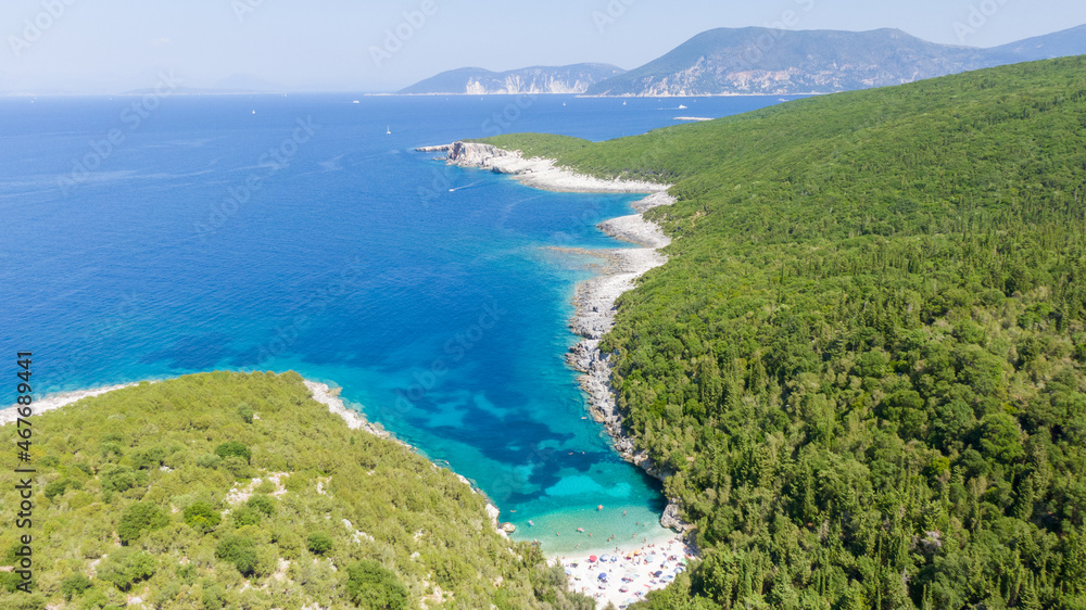 Dafnoudi beach at Kefalonia island - Greece