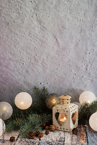 Festive Christmas decoration
