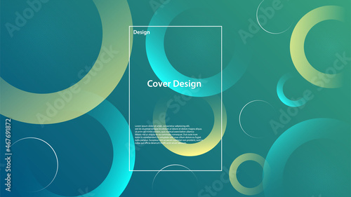 Vibrant green abstract circle background (EPS10 vector). Perfect for eco-friendly branding, nature-inspired designs, and modern layouts – fully customizable colors and compositions