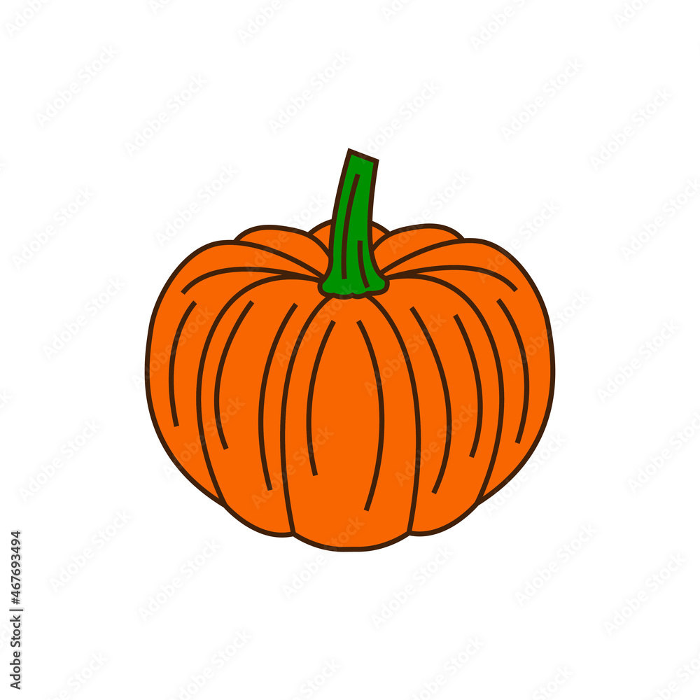 pumpkin icon design template vector pumpkin icon design template vector