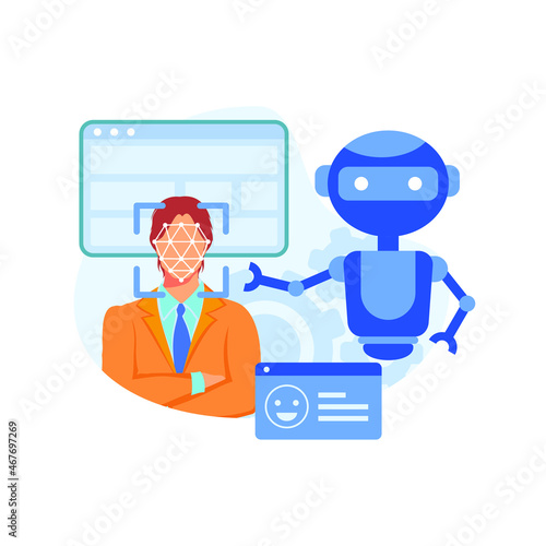 Affective computing illustration exclusive design inspiration  