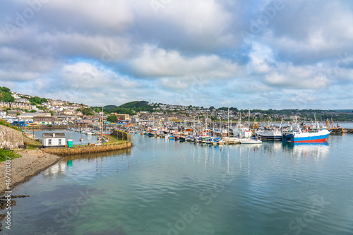 Newlyn town harbour in Cornwall. United Kingdom © Pawel Pajor