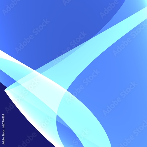 Abstrakter Hintergrund blau weiß schwarz hell dunkel Wellen und Linien