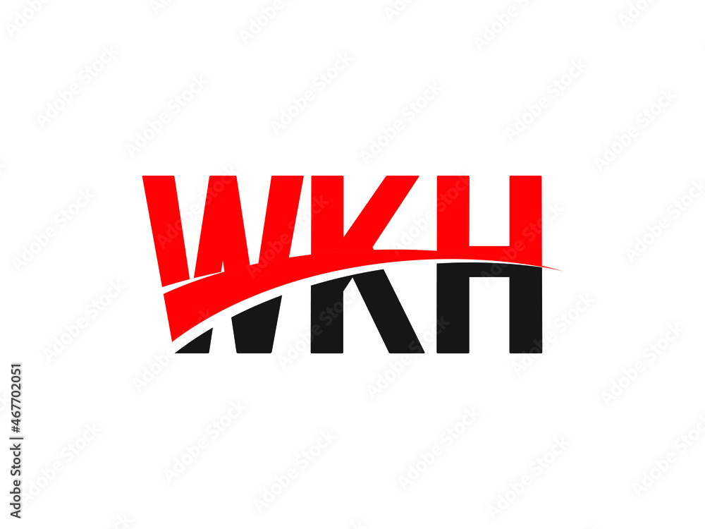 WKH Letter Initial Logo Design Vector Illustration WKH Letter Initial Logo Design Vector Illustration