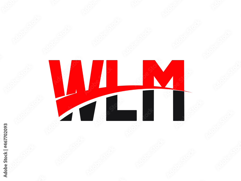 WLM Letter Initial Logo Design Vector Illustration WLM Letter Initial Logo Design Vector Illustration