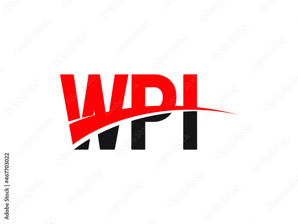 WPI Letter Initial Logo Design Vector Illustration WPI Letter Initial Logo Design Vector Illustration