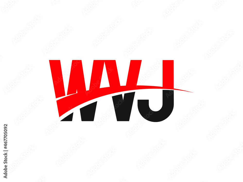 WVJ Letter Initial Logo Design Vector Illustration WVJ Letter Initial Logo Design Vector Illustration