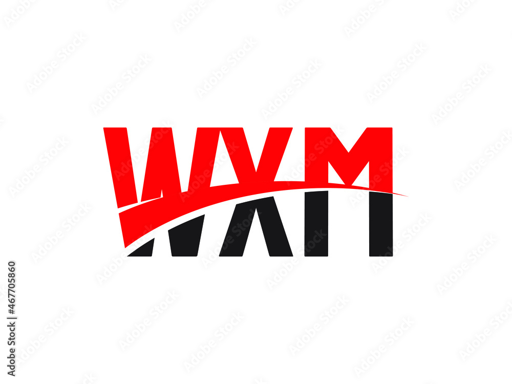 WXM Letter Initial Logo Design Vector Illustration WXM Letter Initial Logo Design Vector Illustration