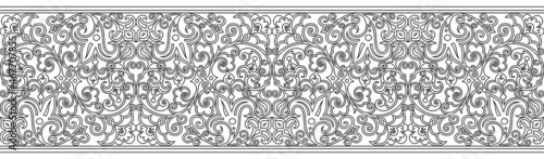 Vector abstract decorative ethnic ornamental illustration.