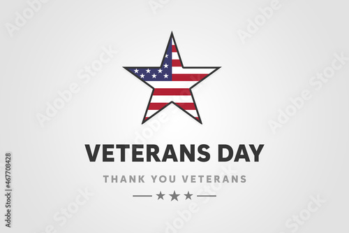 Free Download Veterans day. Thank you Veterans for your service. Honoring all who served. American flag on the back. Poster, wallpaper, background - GFXLoad