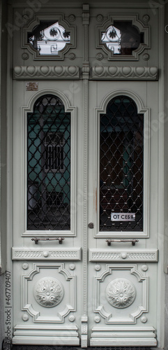 old door in the town