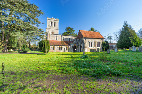 St Michael's church in St Albans. England