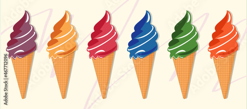 Glaces à l'italienne
