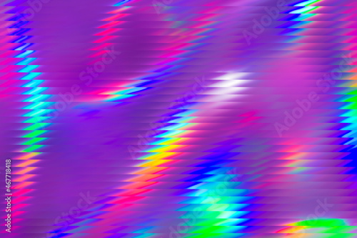 Принти на полотні Holographic abstract background