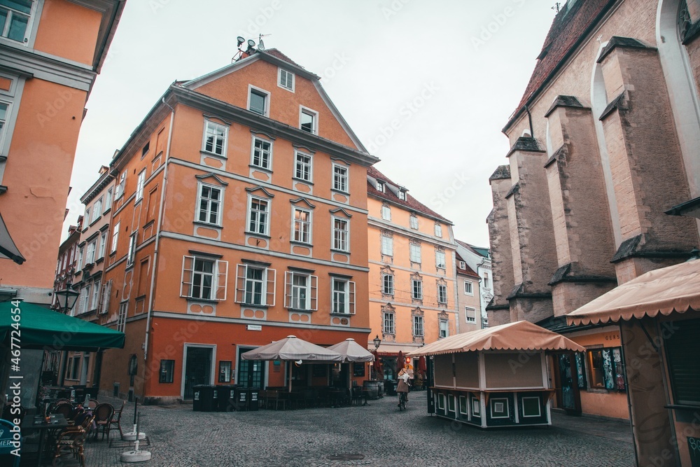 Views of the Austrian town of Graz Views of the Austrian town of Graz