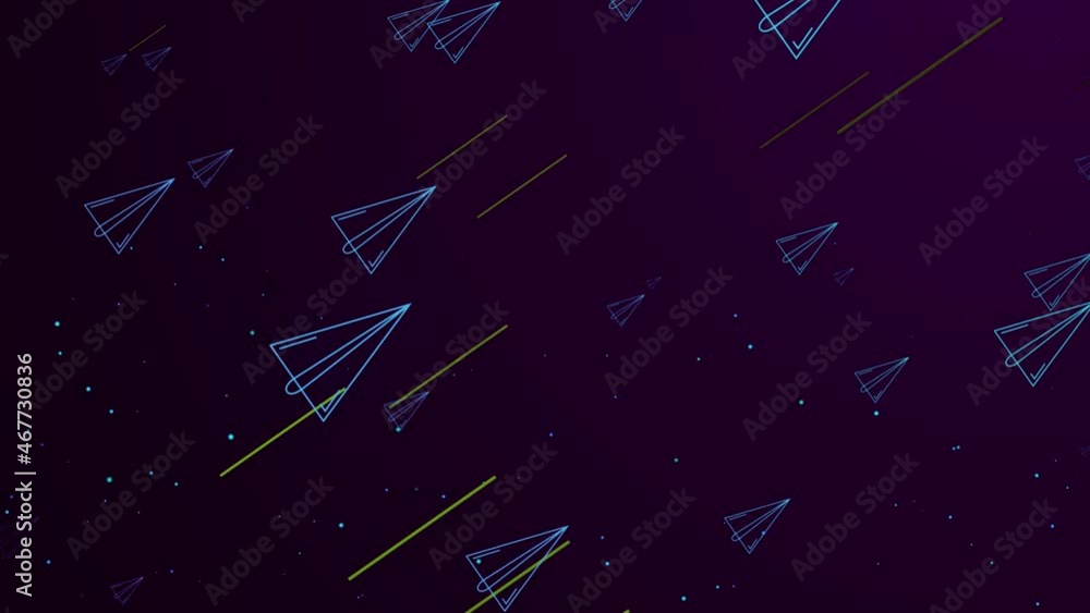 Minimal Flying Airplane Design Background Minimal Flying Airplane Design Background