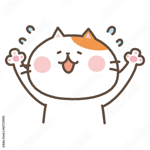 かわいい猫のイラスト