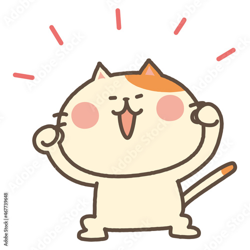かわいい猫のイラスト