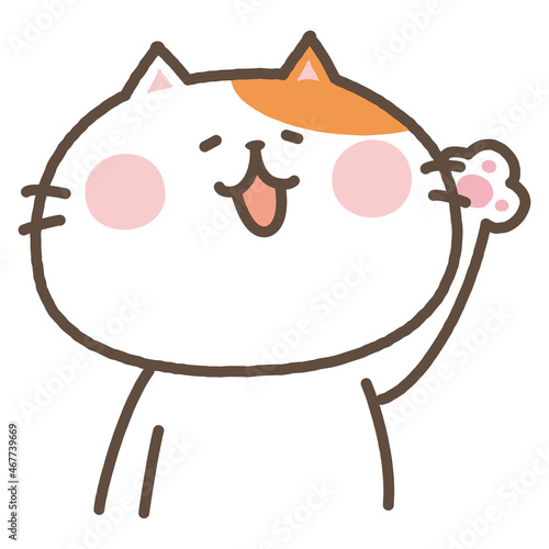 かわいい猫のイラスト