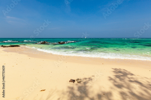 View of tropical beach in Thailand. © KRNO