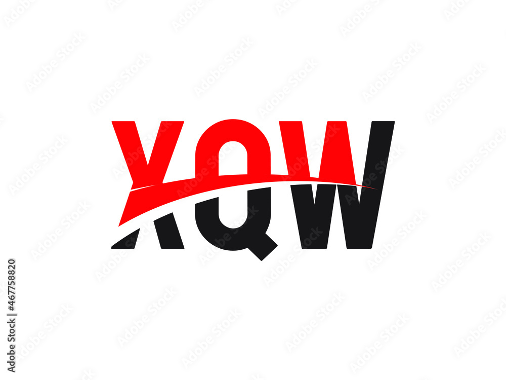 XQW Letter Initial Logo Design Vector Illustration XQW Letter Initial Logo Design Vector Illustration