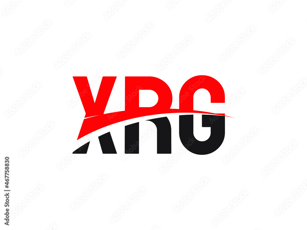 XRG Letter Initial Logo Design Vector Illustration XRG Letter Initial Logo Design Vector Illustration