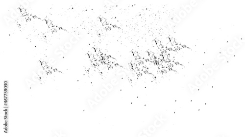 The abstract texture on white background, dirt overlay or screen effect use for grunge background vintage style. Grunge monochrome background. Black grunge texture background.