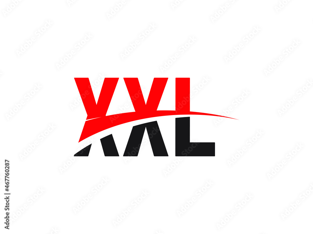 Obraz premium XXL Letter Initial Logo Design Vector Illustration