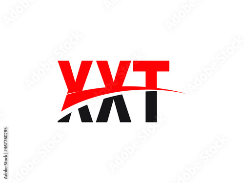 XXT Letter Initial Logo Design Vector Illustration
