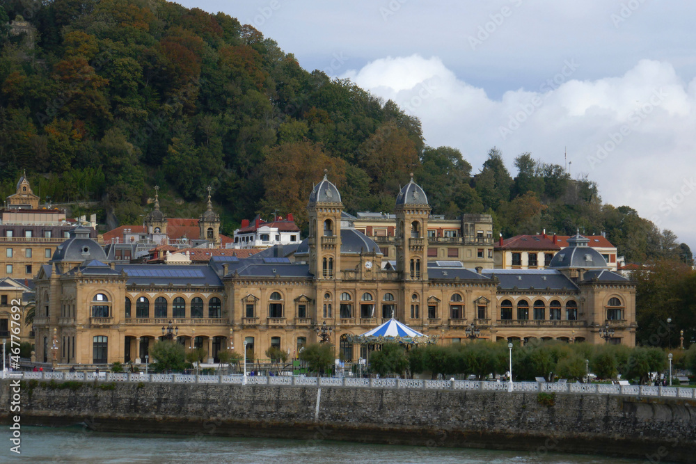 Obraz premium Rathaus San Sebastian