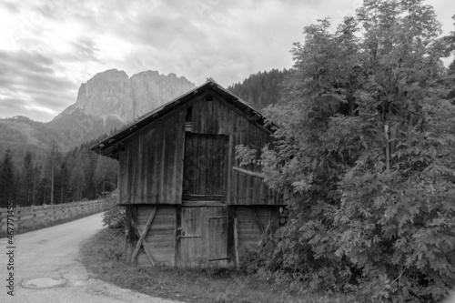 Bauernhaus in den Dolomiten