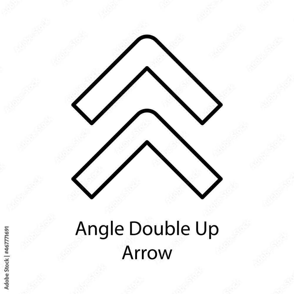 Angle Double Up Trendy solid icon isolated on white and blank background for your design
Angle Double Up Trendy solid icon isolated on white and blank background for your design