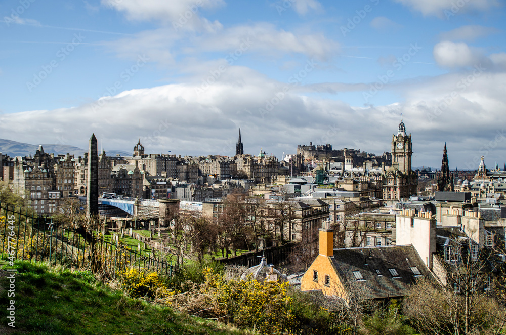 Obraz premium Blick über Edinburgh