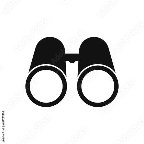 Binocular icon.Vector illustration isolated on white background.