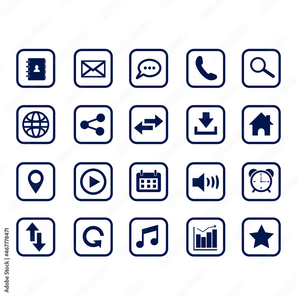 Social media set notifications icons: like, follower, comment. Vector illustration. symbol for web site Computer and mobile vector. Web icon set. Website set icon vector. for computer and mobile Social media set notifications icons: like, follower, comment. Vector illustration. symbol for web site Computer and mobile vector. Web icon set. Website set icon vector. for computer and mobile
