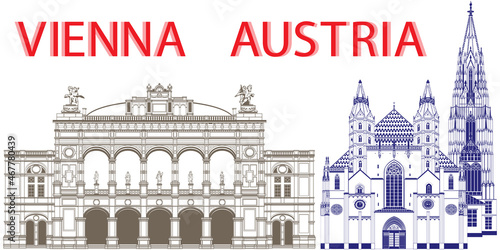 St. Stephen's Cathedral and Vienna Opera House