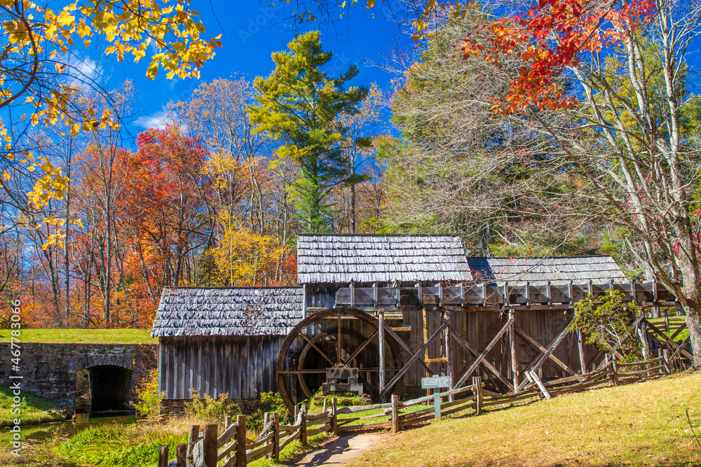 Mabry Mill on the Blue Ridge Parkway Mabry Mill on the Blue Ridge Parkway