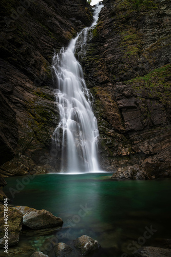 waterfall in the forest © Fredrik
