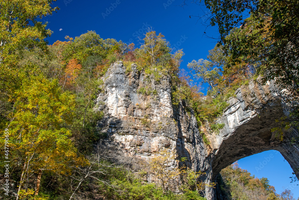 Natural Bridge in a Virginia State Park, USA