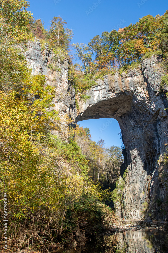 Natural Bridge in a Virginia State Park, USA